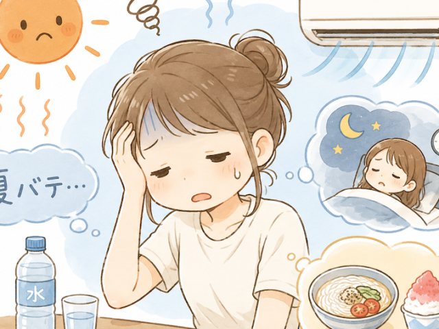 夏のだるさありませんか？