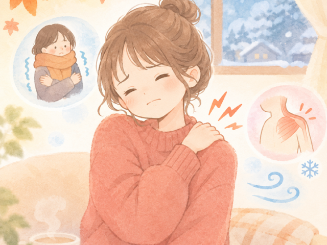 寒くなると肩の症状などは増えやすいです。